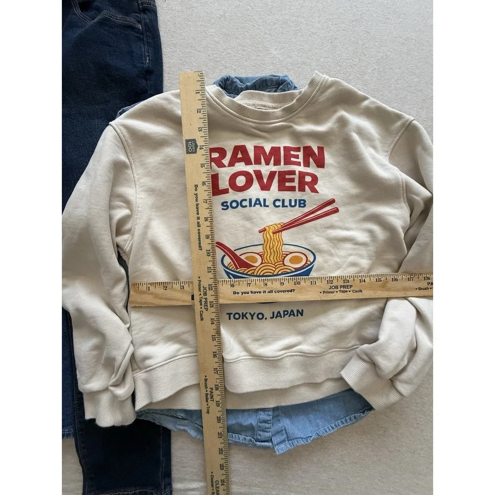 Old Navy Girls Size 10-12 Bundle 2 Jean Jeggin 1 Button Up And Sweater